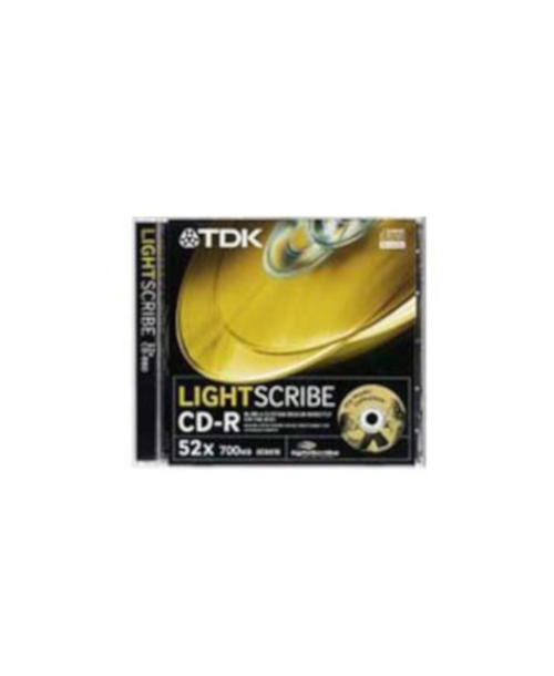 TDK CD-R 8 Light Scribe + JC