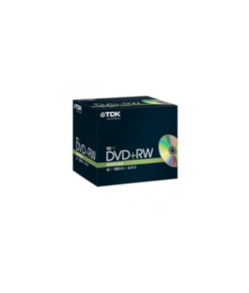 TDK DVD+RW 4.7 4X + JEWEL CASE