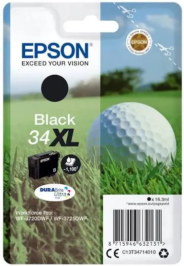 Epson 34 / 34XL Golf Ball Ink Cartridge [34]