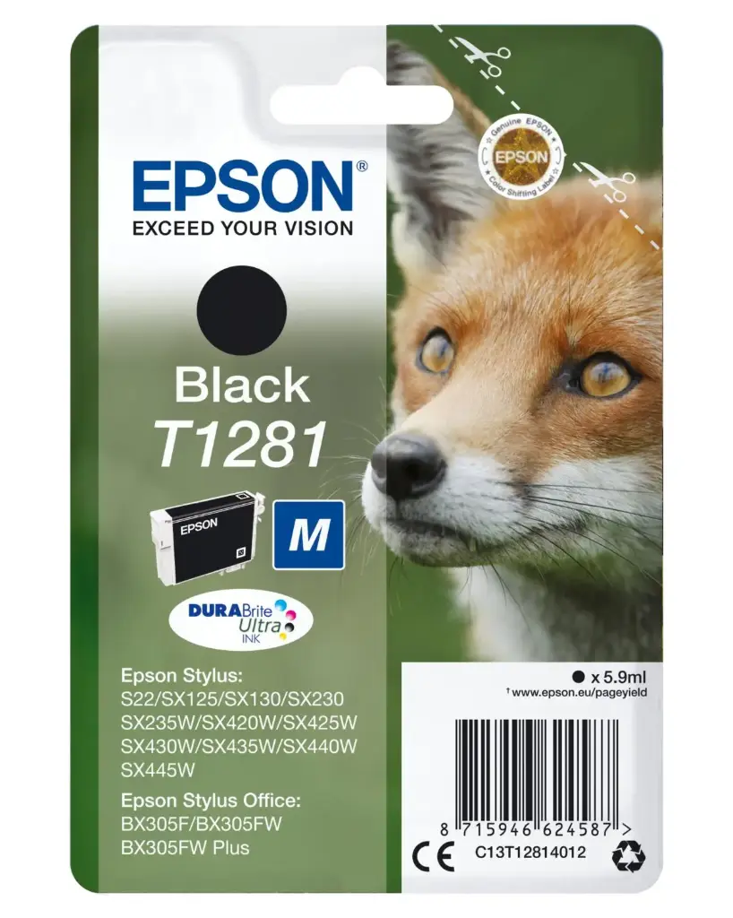 Epson T128 DURABrite Ultra Ink Cartridge [T128]