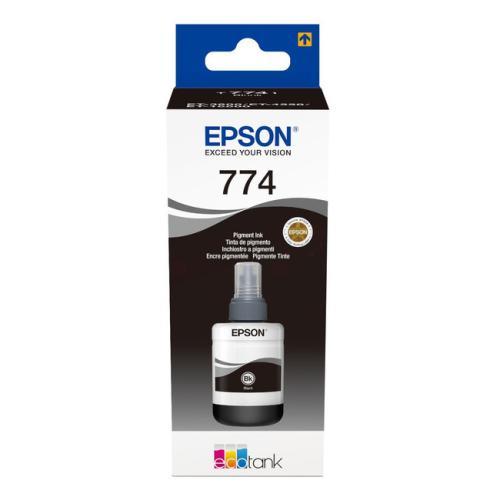 Epson 774 Pigment Black Ink Bottle 140ml (C13T77414A)