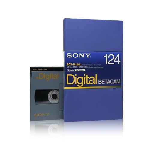 Sony Betacam SX BCT-124SXLA Large Professional Digital Video Cassette – 124 Minutes PAL (852329)