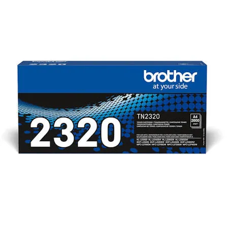 [DE-LTBR-TN325K] Brother TN-2320 Original Black High-Yield Toner Cartridge – 2,600 Pages (84439990)