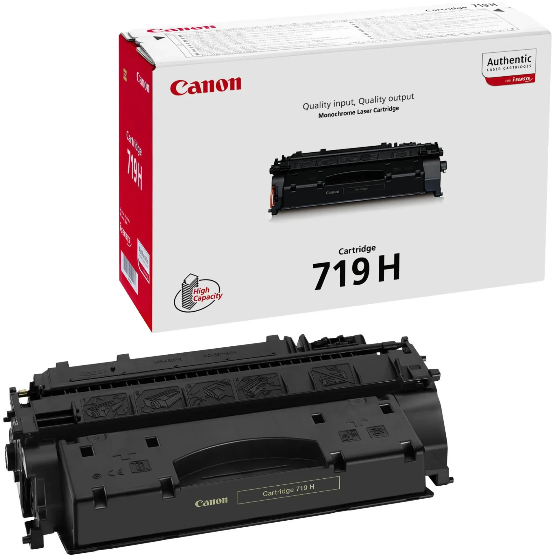 [MB-LTCA-719H] Canon i-SENSYS LBP6650dn Recycled High-Capacity Black Toner Cartridge 719H (3480B002) (844399)