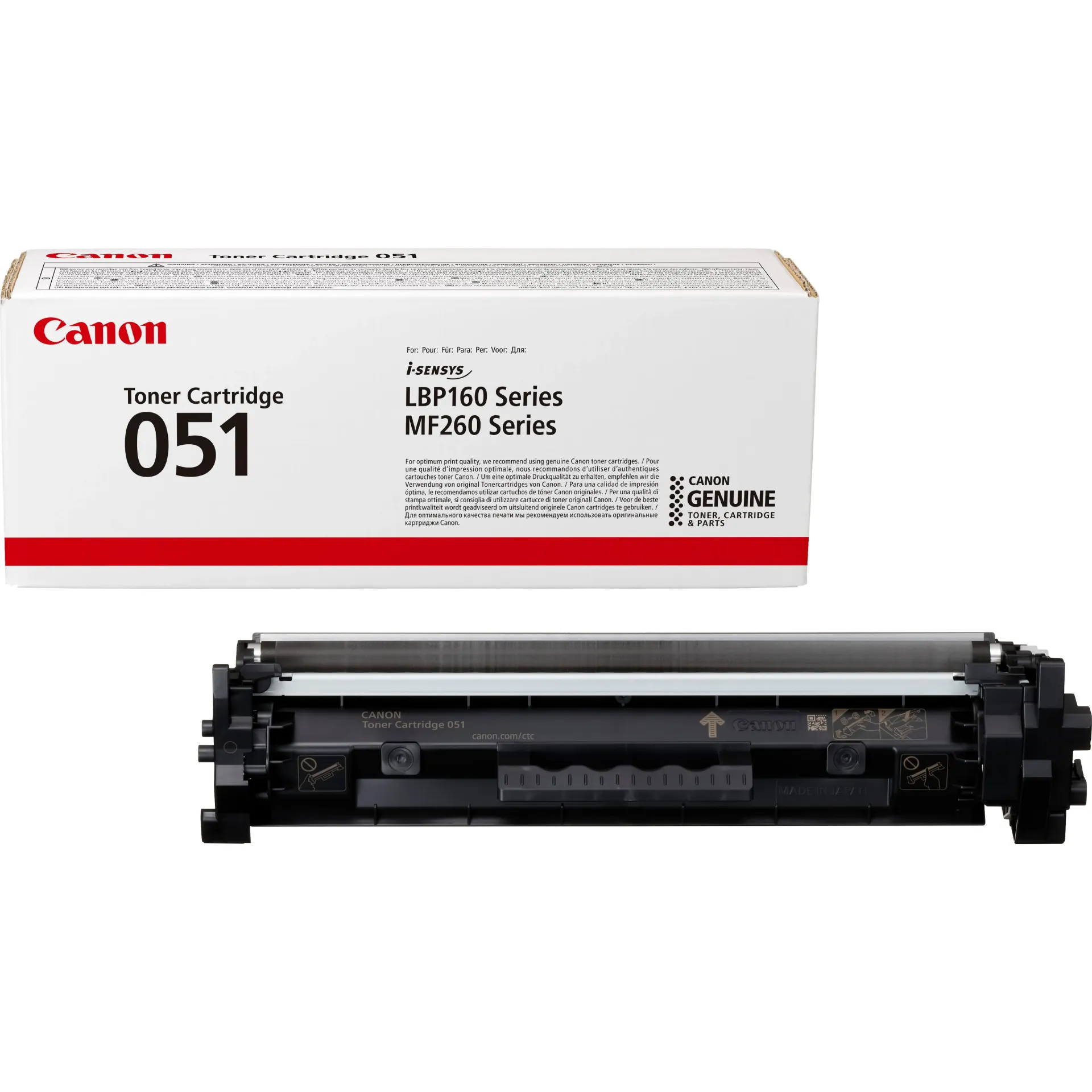 [MB-LTCA-051B] Canon 051 Black Toner Cartridge (2168C002) (844399)