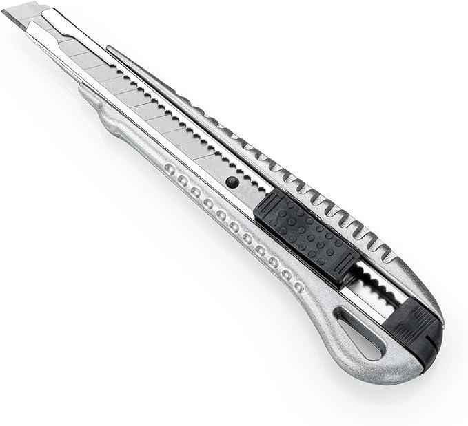 [DA-CU-10875] Dahle 10875 Allround Cutter – 18 mm Snap-Off Blade, Metal Guide, Softgrip Handle (821193)