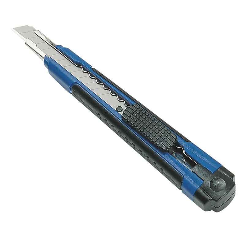 [DA-CU-10870] Dahle 10870 Allround Utility Cutter – 9 mm Snap-Off Blade, Metal Guide, Softgrip Handle (821193)