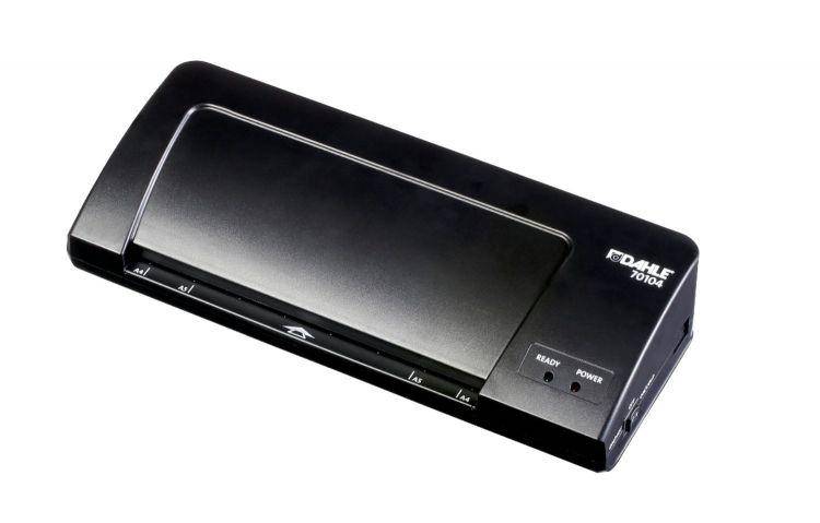 [DA-LM-70104] Dahle 70104 A4 Laminator, 2 Heated Rollers, Black (85437090)