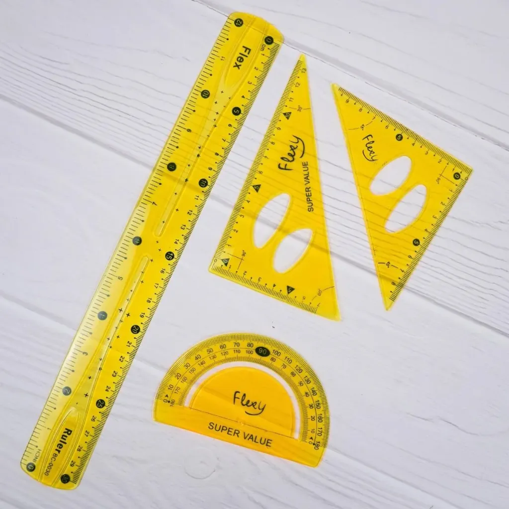 Spree 78221 Flexible Drawing Set – 4 Pieces, 30 cm (9017.20)