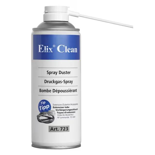 [ECS-SP-1200] ELIX CLEAN 723 Non-Flammable Spray Duster, 400 ml (Art. No. 723.400.000)