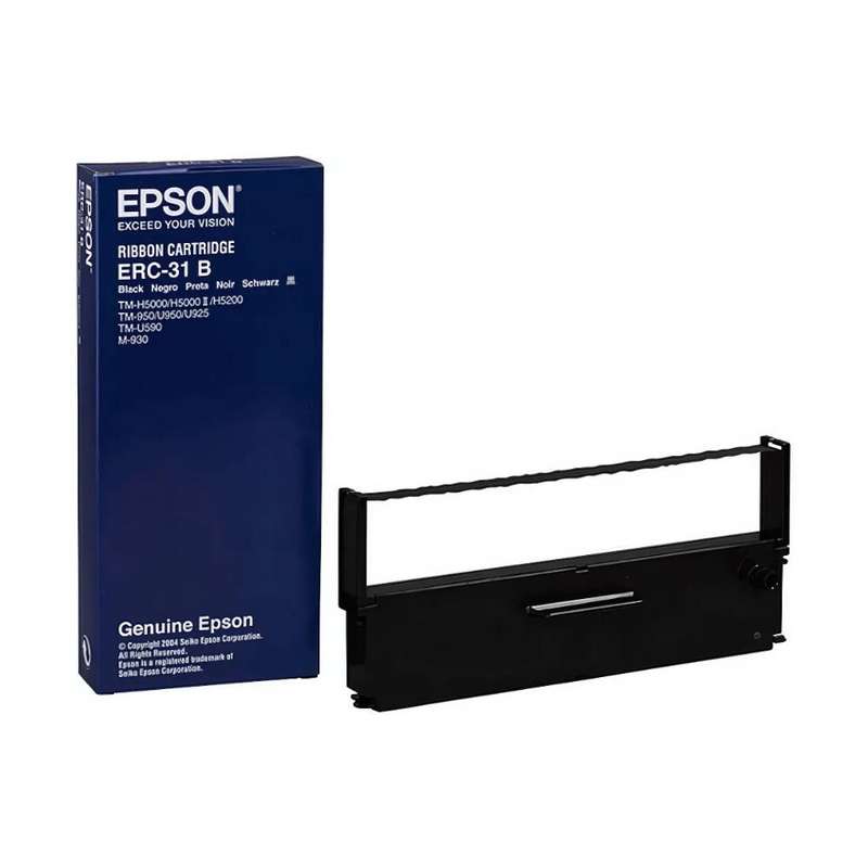 Epson ERC-31B Black Ribbon Cartridge [C43S015369]