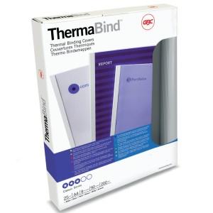 GBC Standard ThermaBind™ Covers A4 1.5mm White Pack of 100