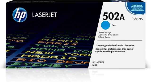 [PY-LTHPC-6471] HP Color LaserJet 3600 Recycled Cyan Toner Cartridge Q6471A (502A) (844399)