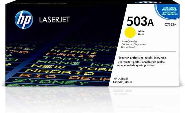 [PY-LTHPC-7582] HP Color LaserJet 3800 Recycled Yellow Toner Cartridge Q7582A (503A) (844399)