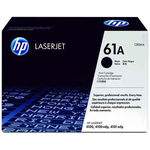 [PY-LTHP-61A] HP LaserJet 4100 Recycled Black Toner Cartridge C8061A (61A) (844399)