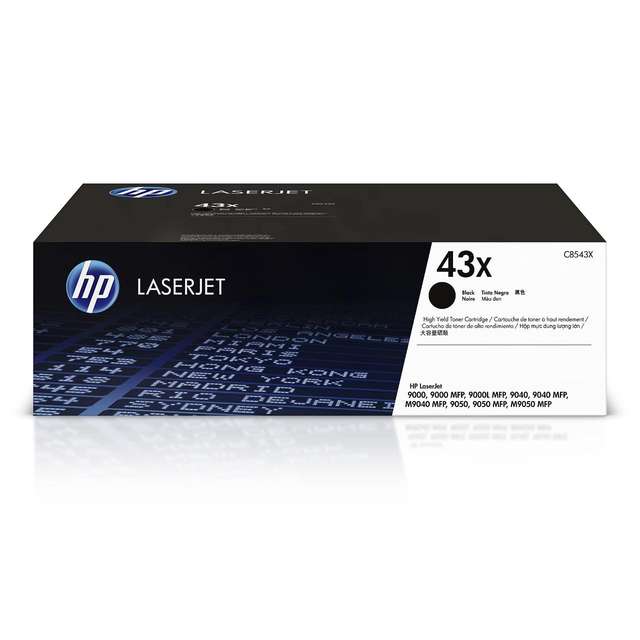 [PY-LTHP-43X] HP LaserJet 9000 Recycled Black Toner Cartridge C8543X (43X) (844399)