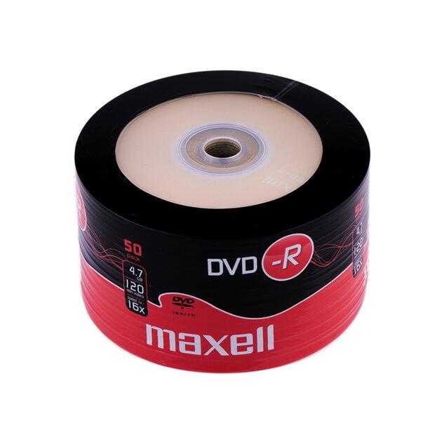 [MA-DV-1170] Maxell DVD-R 16x 4.7GB Blank Media (50-Pack Shrink Wrap)