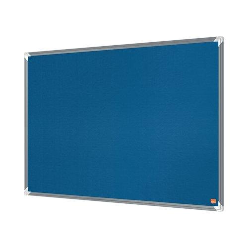 Nobo Premium Plus Felt Notice Board Blue 1200 x 900mm (1915189)