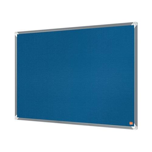 Nobo Classic Felt Notice Board Blue 900 x 600mm (1900915)