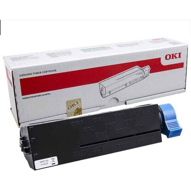 [MB-LTOK-B412LC] OKI B412 / B432 / B512 / MB472 / MB492 / MB562 Original Black Standard-Capacity Toner Cartridge 45807102 (3,000 Pages) (844399)