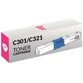 [ES-LTOKC-321M] OKI C321dn Compatible Magenta Toner Cartridge 44973534 (844399)