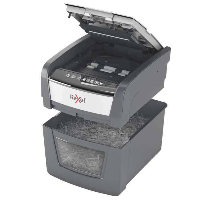 Rexel Optimum AutoFeed+ 45X Automatic Cross-Cut Paper Shredder (2020045X)