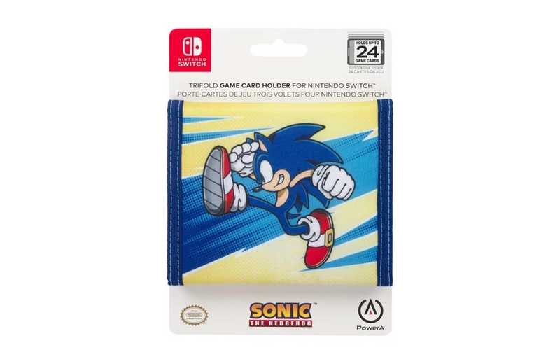 [PA-NSCS0150] PowerA TriFold Game Card Holder for Nintendo Switch – Sonic Kick (NSCS0150-01) (420292)
