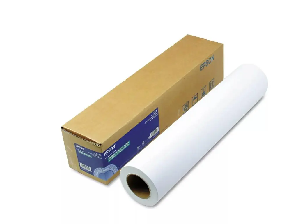 Epson Premium Canvas Satin Roll – 13" × 6.1m, 350gsm [C13S041845]