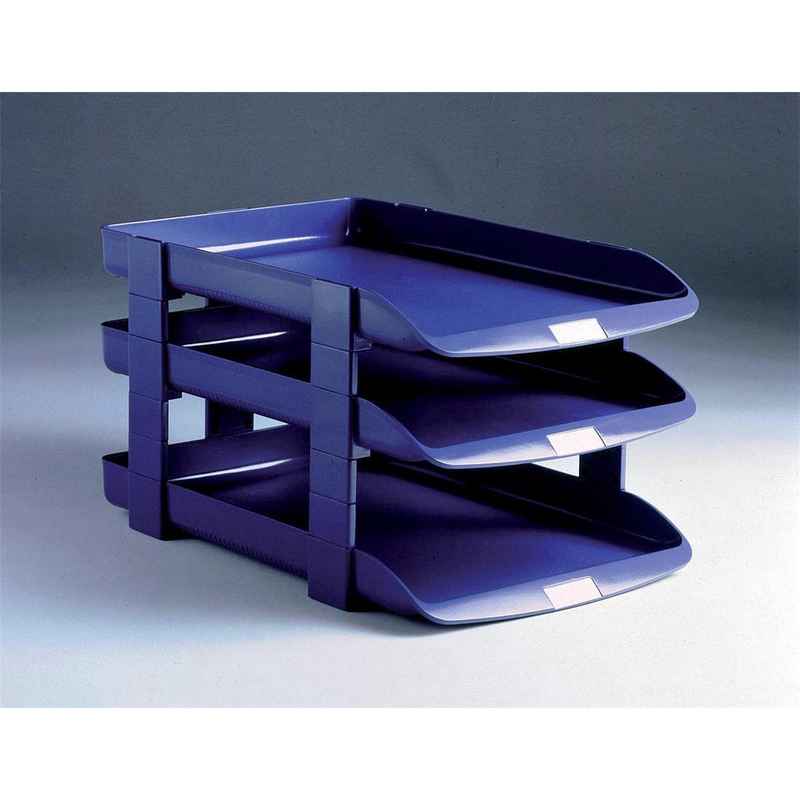 Rexel Agenda Classic Letter Tray Risers Blue Pack of 5 (25225)
