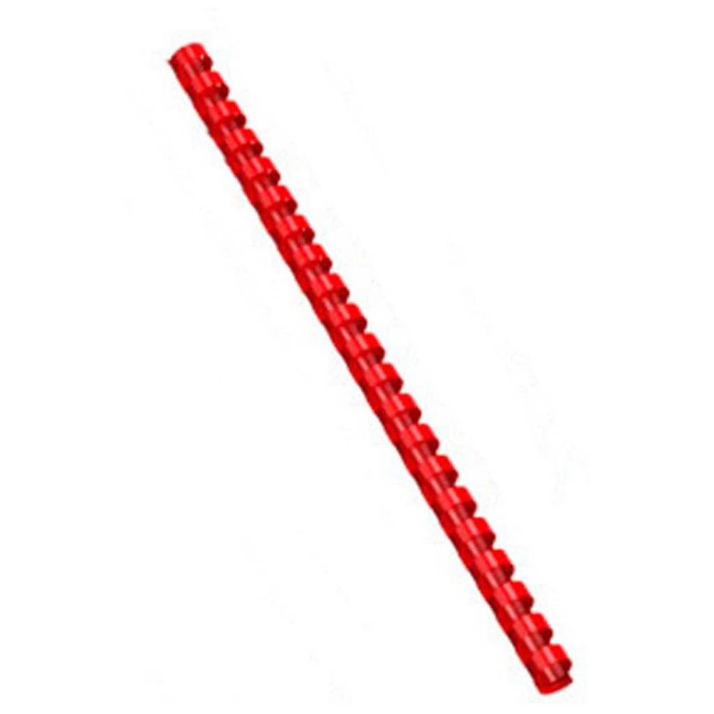 GBC CombBind™ Plastic Binding Combs A4 8mm Red Pack of 100 (45512)