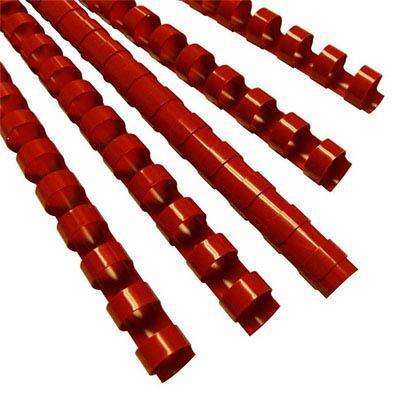GBC CombBind™ Plastic Binding Combs A4 9.5mm Red Pack of 100 (45535)