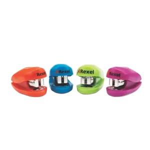 [ACR-ST-62234] Rexel Buddy Mini 10-Sheet Plastic Stapler – Assorted Colours – 2100150 (8205.59)