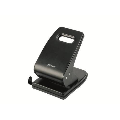 Rexel Value V240 2-Hole Metal Punch 40 Sheet Black (2103653)