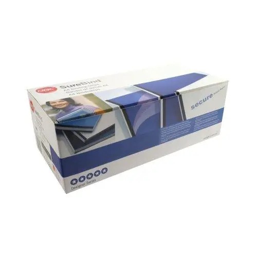 GBC SureBind Binding Strips A4 25mm Black Pack of 100 (1132850)