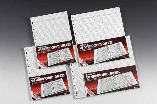 Twinlock Variform V5 20-Column Cash Refill Sheets (75965)
