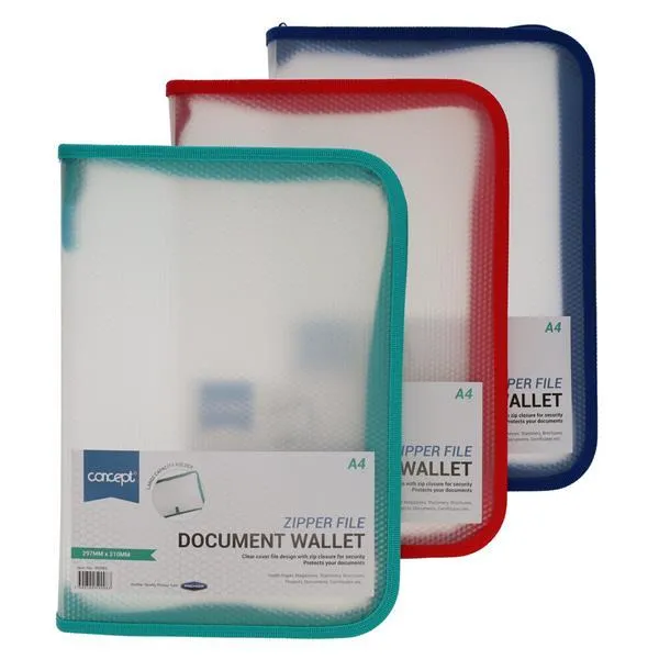 Spree Zip Document Wallet