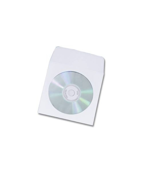 LC CD DVD Paper Envelope With Window Pack x 100