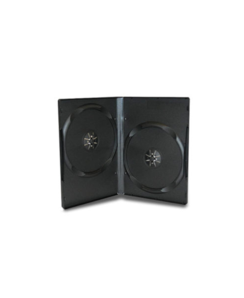 LS CD Case Double 10MM Black Tray