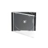 LS CD Jewel Case Single 10mm Black Tray
